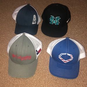 Lot of Four hats. GUC.